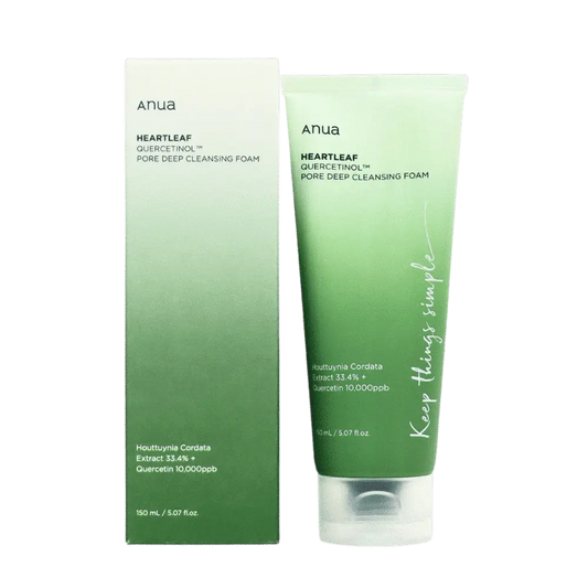 Anua HEARTLEAF QUERCETINOL PORE DEEP CLEANSING FOAM 150ml