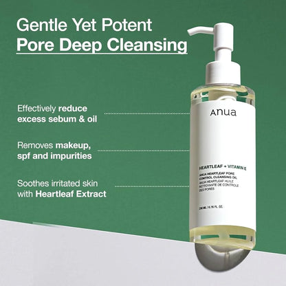 Anua HEARTLEAF PORE CONTROL CLEANSING OIL 200ml