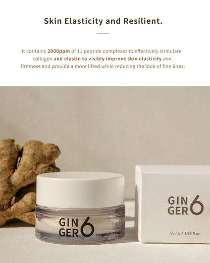 GINGER6 Energizing PEPTI Cream