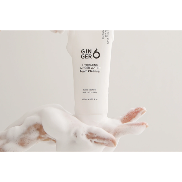 GINGER6 Hydrating Foam cleanser