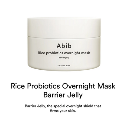 Abib Rice Probiotics Overnight Mask Barrier 80ml