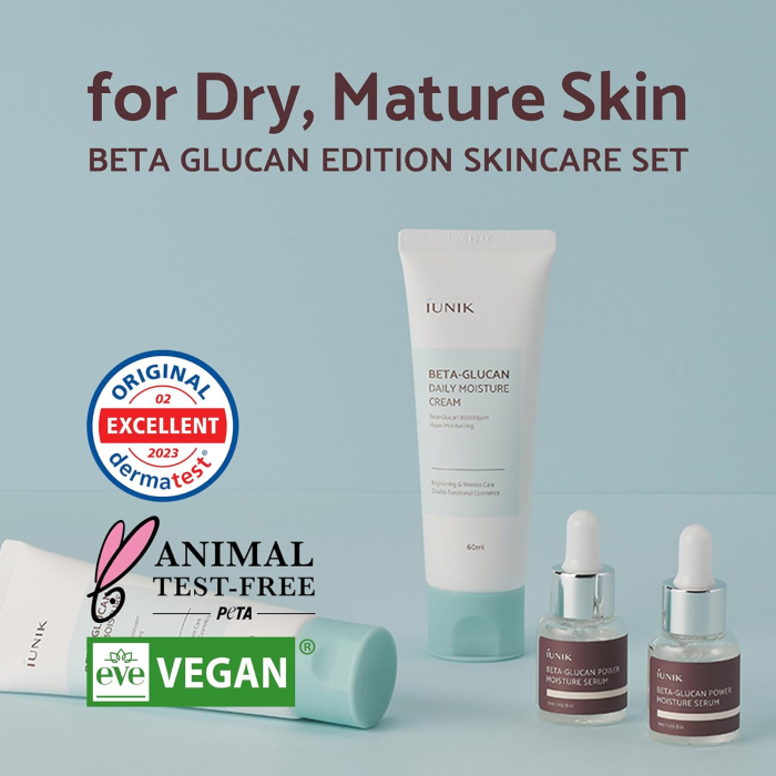 Iunik Beta Glucan Edition Skin Care Set