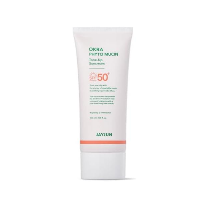 Jayjun Okra Phyto Mucin Tone Up Sun Cream