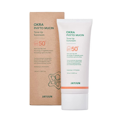 Jayjun Okra Phyto Mucin Tone Up Sun Cream