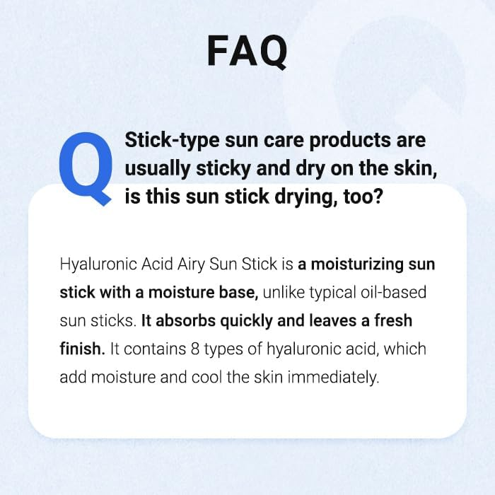 ISNTREE	HYALURONIC ACID AIRY SUN STICK_22g