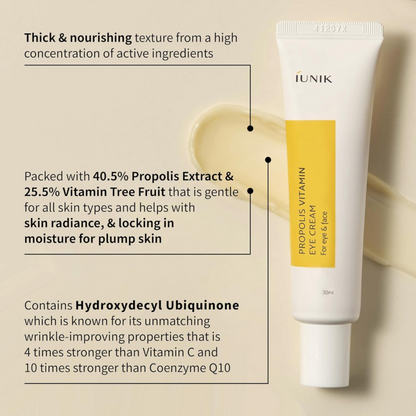 Iunik Propolis Vitamin Eye Cream