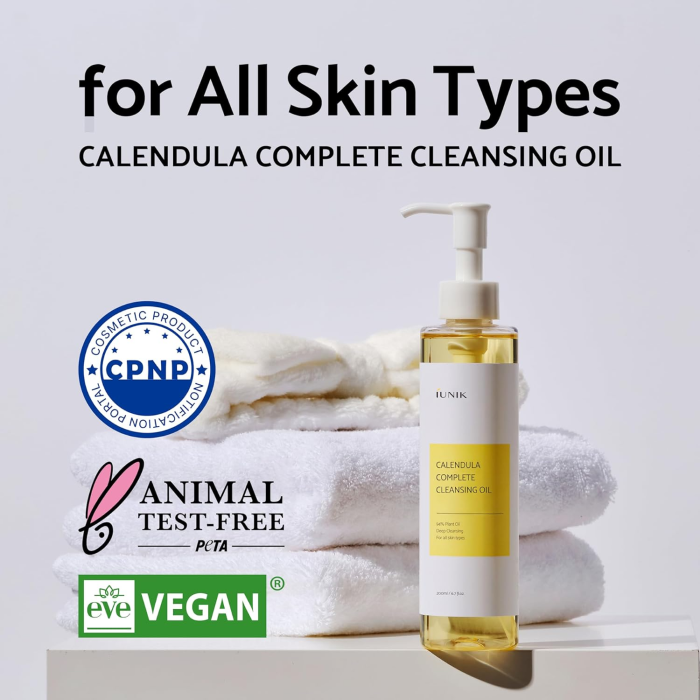 Iunik Calendula Complete Cleansing Oil