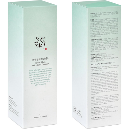 Beauty of Joseon	Green Plum Refreshing Cleanser 100 ml