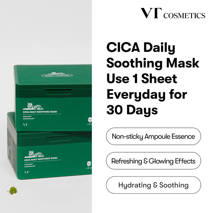 VT Cica Daily soothing mask